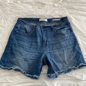 Angels forever young jean shorts
